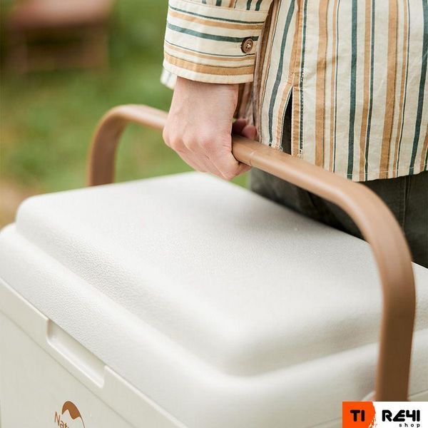 Туристичний холодильник Naturehike CNK2300BS011, 24 л, бежевий 6976023925665 фото