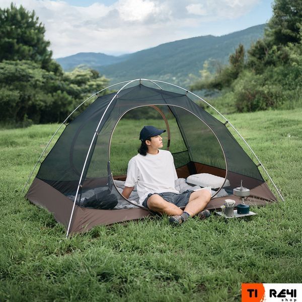 Намет тримісний Naturehike Greek Style CNK2300ZP024 світло-кавовий 6977465866356 фото
