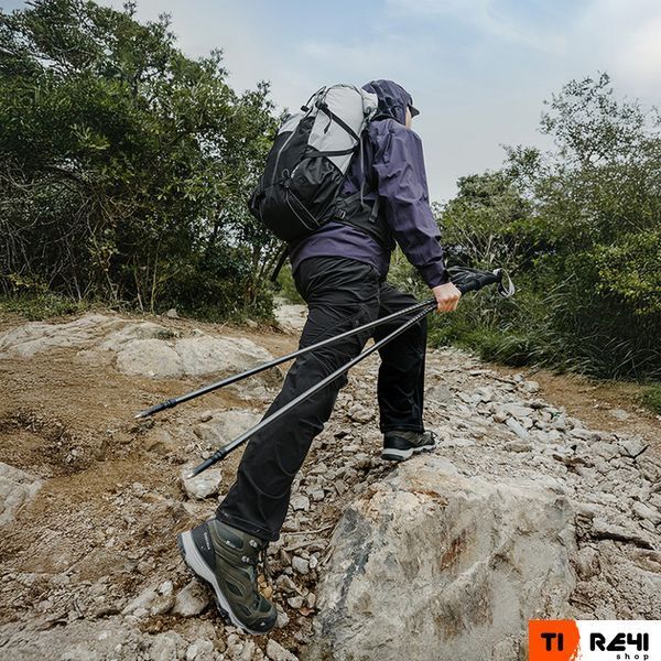 Треккинговая палка Naturehike CNK2450DS017, 35-110 см, черная 6927595785416 фото