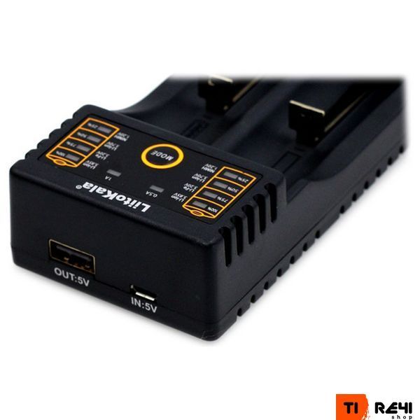 Зарядное устройство Liitokala Lii-202, Ni-Mh/Li-ion/Li-Fe/LiFePO4, Type-C, Powerbank, LED, Box Lii-202 фото