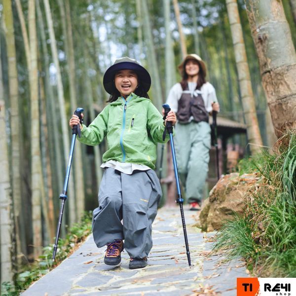 Трекінгові телескопічні палиці 2шт Naturehike CNK2550DS010 Sunlit Terk Base, 60-135 см, чорна 6977465869128_2 фото