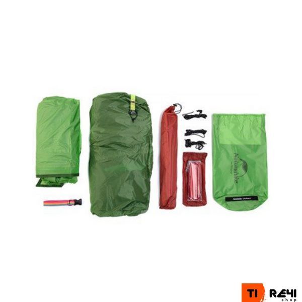 Палатка двухместная с ковриками Naturehike Star River 2 NH17T012-T, светло-зеленая 6927595716496 фото