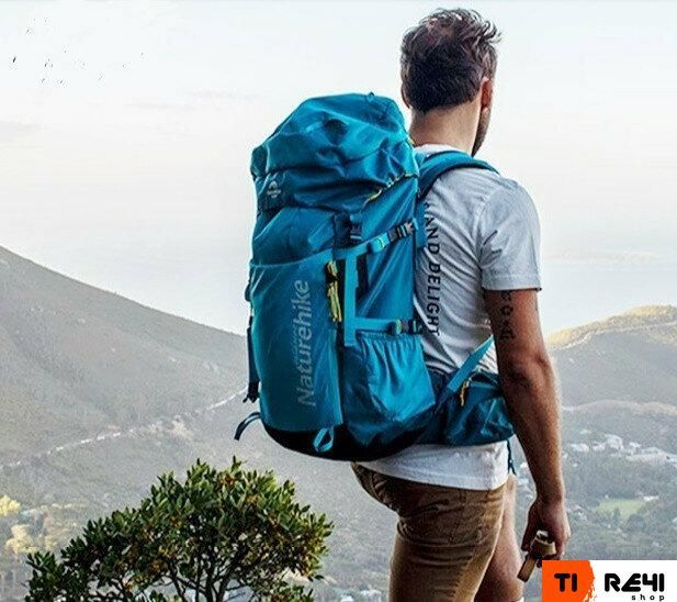 Рюкзак туристичний Naturehike NH18Y045-Q, 45 л, блакитний 6927595730508 фото