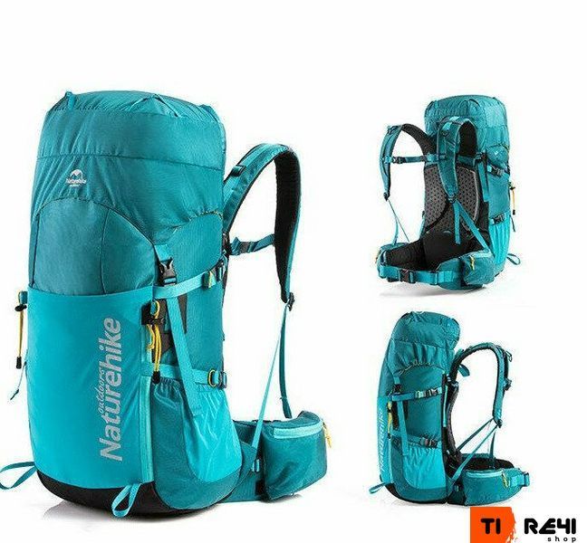 Рюкзак туристичний Naturehike NH18Y045-Q, 45 л, блакитний 6927595730508 фото