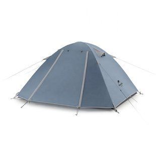 Намет тримісний Naturehike P-Series NH18Z033-P 210T/65D, темно-синій 6927595783634 фото