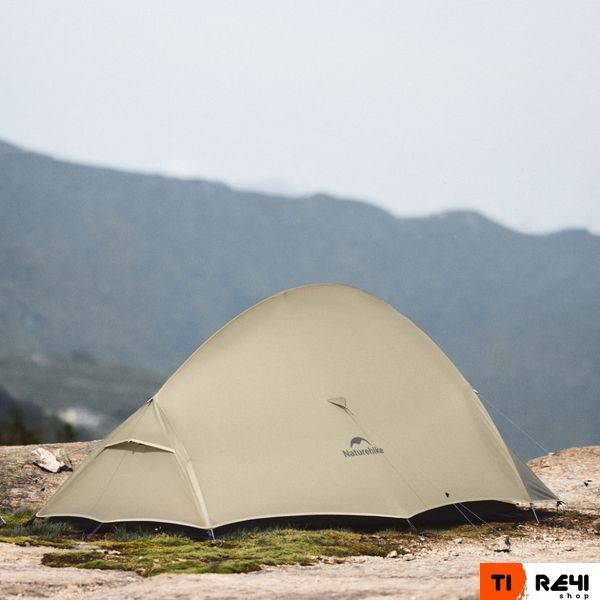 Палатка сверхлегкая двухместная Naturehike Cloud Up Pro CNK2350WS020, 20D, песочная 6927595776988 фото
