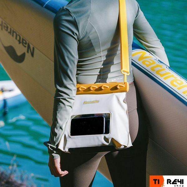 Водонепроникна сумка Naturehike CNK2300BS016, 5,6 л, жовта 6976023924934 фото