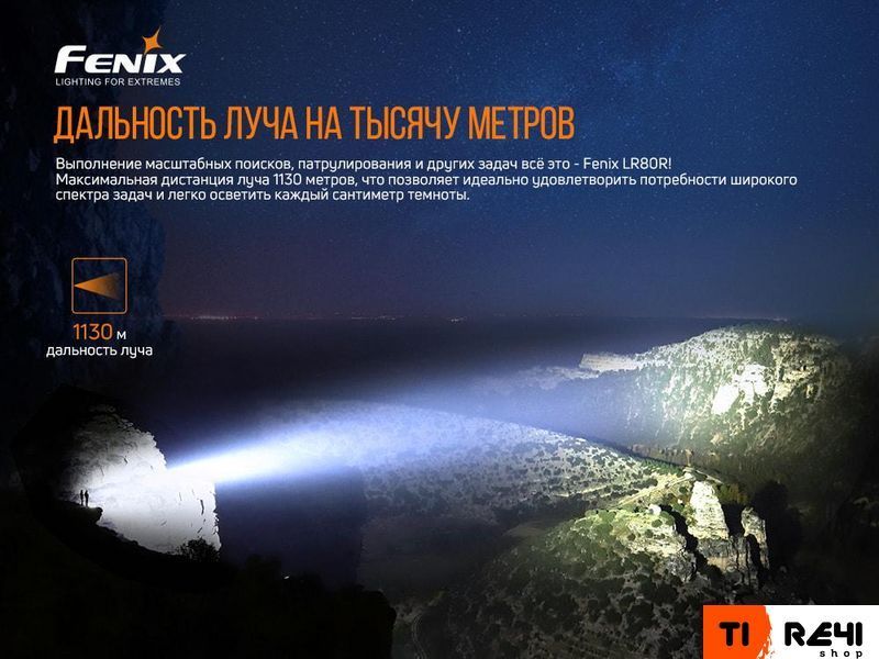 Фонарь ручной Fenix LR80R LR80R фото