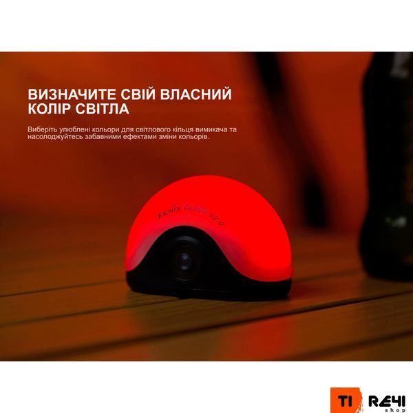 Ліхтар кемпінговий Fenix CL20R Pro, зелений CL20RPROgrn фото