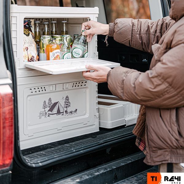 Складаний контейнер Naturehike CNH22SN019 25 л + 5 л, світло-сірий 6975641886426 фото