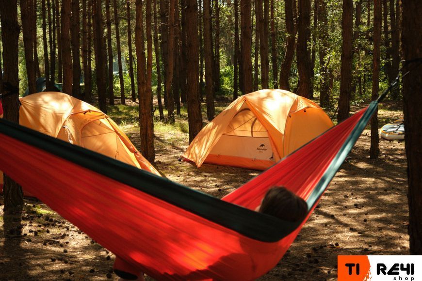 Гамак Naturehike одинарный NH21DC011, оранжевый 6927595713617 фото
