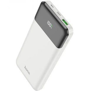 Повербанк HOCO J102 10000mAh 20W швидка зарядка USB/Type-C Білий 7673 фото