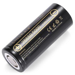 Акумулятор Liitokala Lii-50A 5000 mAh 20A 26650 Li-ion Lii-50A фото