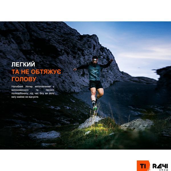 Фонарь налобный Fenix HL18R-T V2.0 черный HL18RT20BL фото
