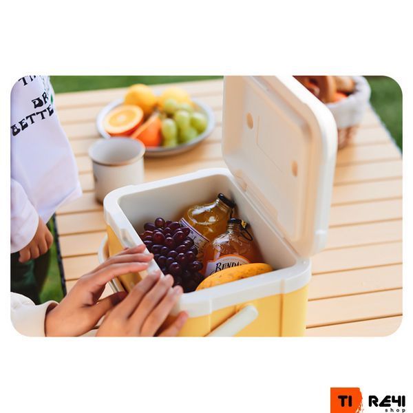 Туристичний холодильник Naturehike CNK2450CF012, 5 л, жовтий 6975641884491 фото
