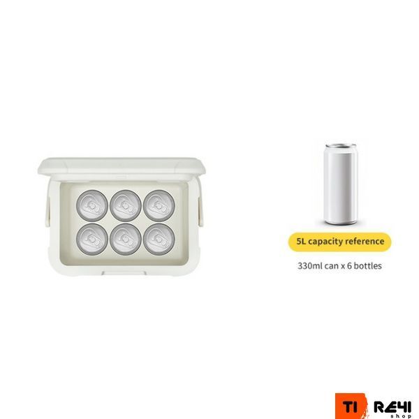 Туристический холодильник Naturehike CNK2450CF012, 5 л, зеленый 6975641884477 фото
