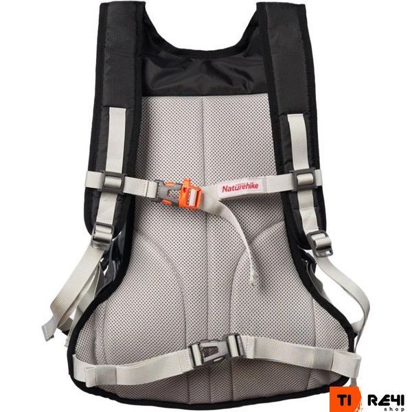 Велорюкзак з чохлом для шолома Naturehike 15 л sky blue NH15C001-B, блакитний 6975641886310 фото