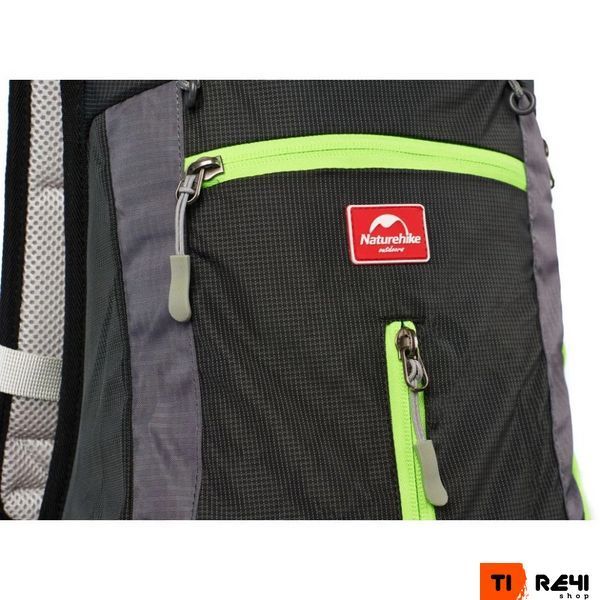 Велорюкзак з чохлом для шолома Naturehike 15 л sky blue NH15C001-B, блакитний 6975641886310 фото