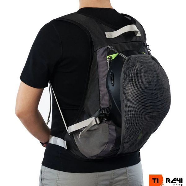 Велорюкзак з чохлом для шолома Naturehike 15 л sky blue NH15C001-B, блакитний 6975641886310 фото