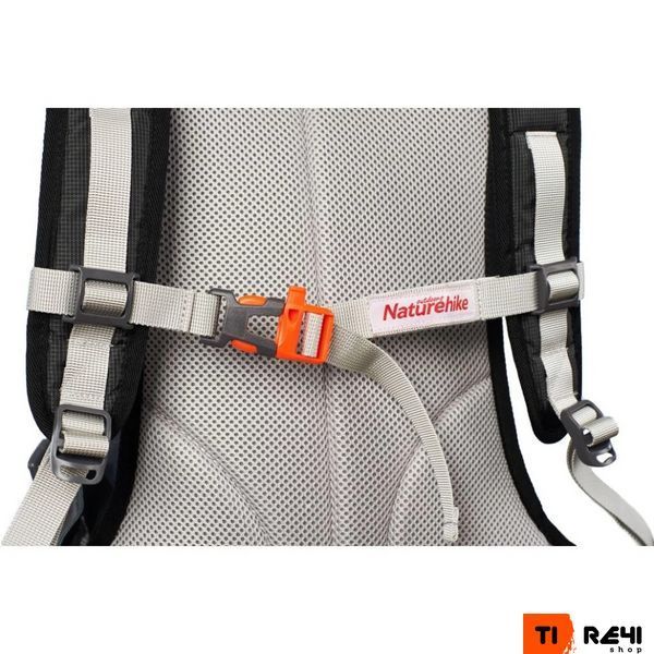 Велорюкзак з чохлом для шолома Naturehike 15 л sky blue NH15C001-B, блакитний 6975641886310 фото
