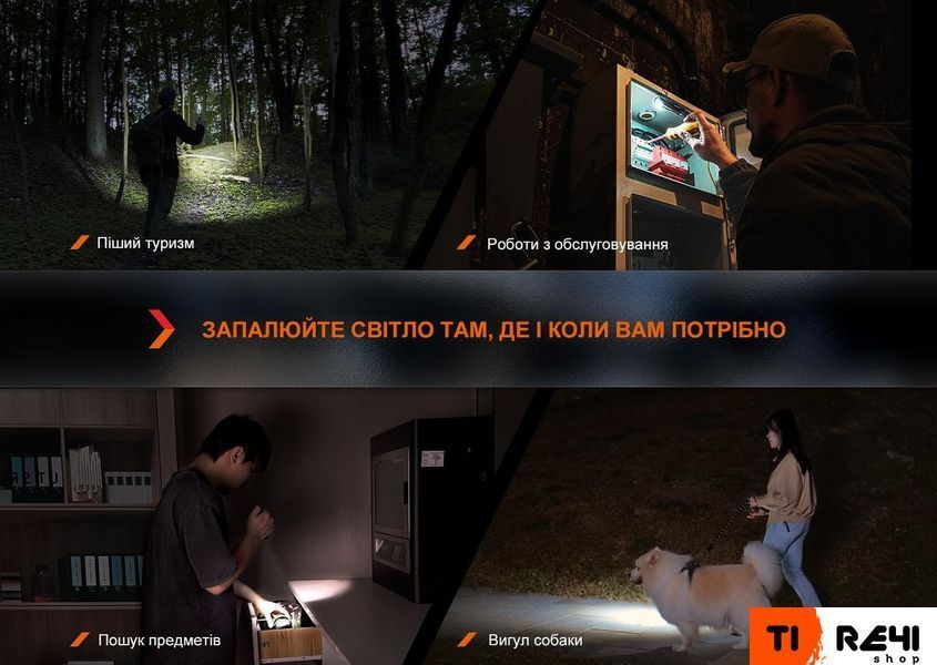 Ліхтар ручний Fenix LD12R LD12R фото