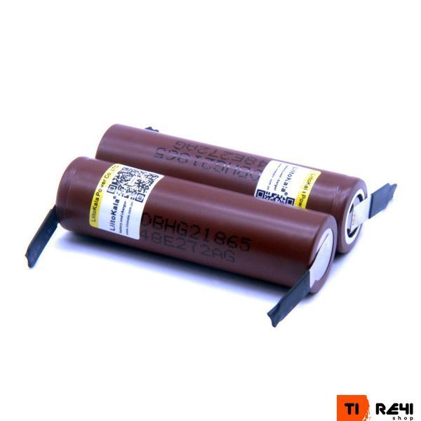 Аккумулятор Liitokala Lii HG2-N 18650 3000mAh 20A без защиты Lii-HG2-N фото
