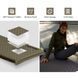 Коврик самонадувающийся одноместный с подушкой Naturehike CNK2300DZ014, 60мм, темно-зеленый 6976023923357 фото 5