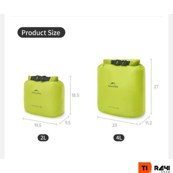 Гермомешок Naturehike CNK2550XB012, 8 л, желтый 6977465868268 фото