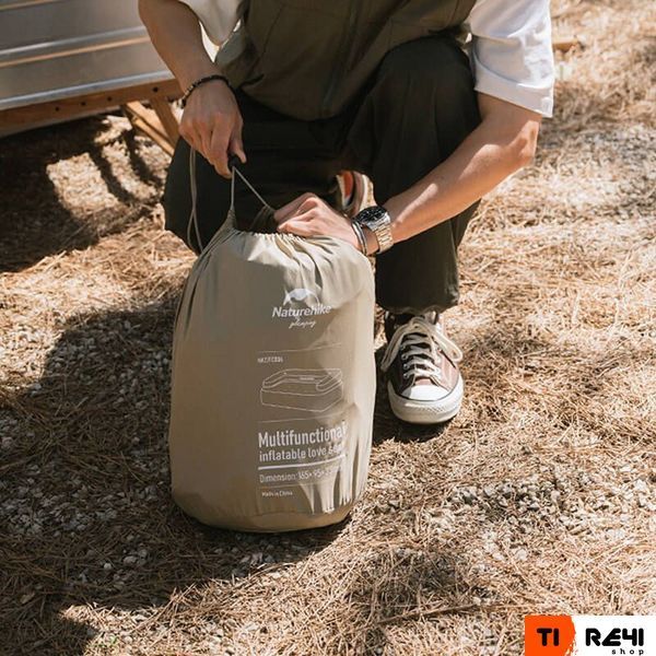 Диван, матрас надувной двухместный Naturehike NH22FCD07, сверхлегкий, 165x95x65 см, со съемной спинкой 6927595708620 фото
