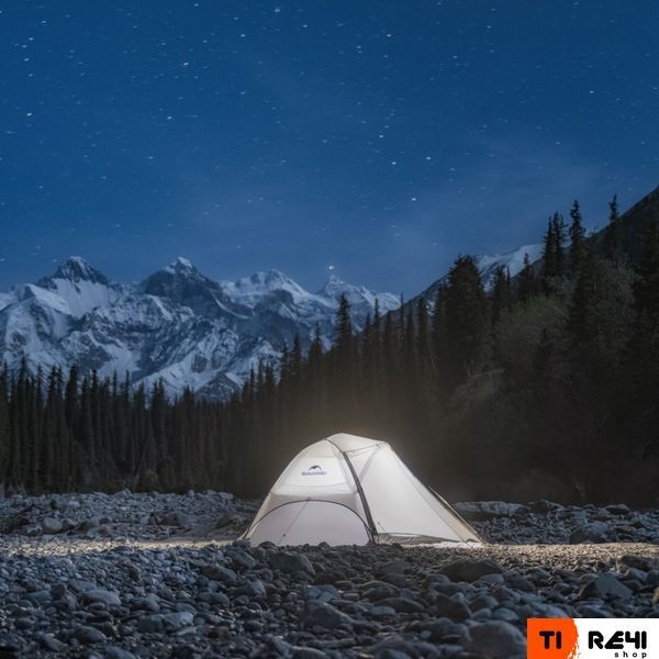Намет двомісний ультралегкий Naturehike Star River UL CNK2450WS022, коричневий 6975641883067 фото