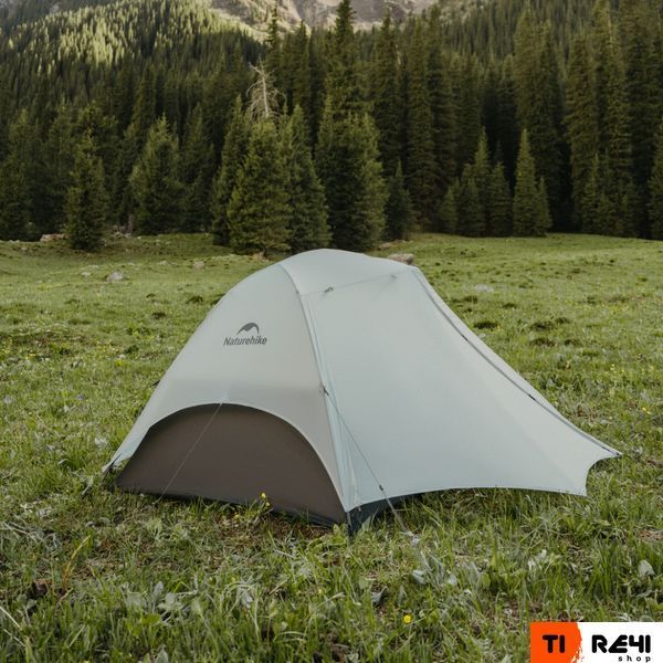 Намет двомісний ультралегкий Naturehike Star River UL CNK2450WS022, коричневий 6975641883067 фото