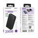 Повербанк BOROFONE BJ56A 20000mAh 22.5W швидка зарядка Чорний 11950 фото 6