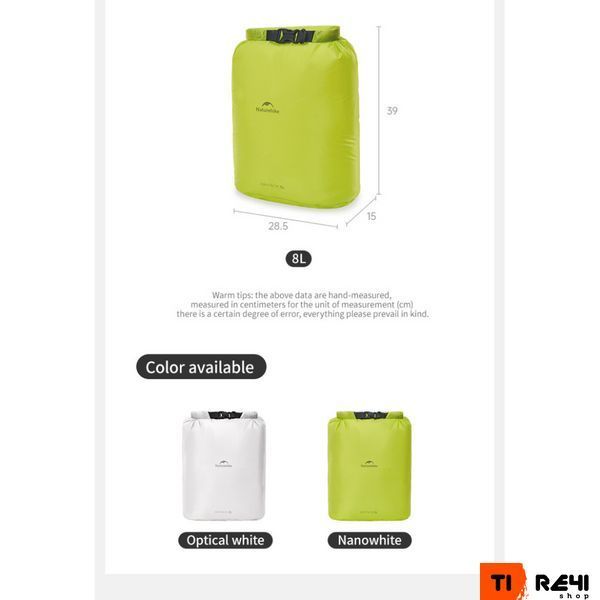 Гермомішок Naturehike CNK2550XB012, 4 л, білий 6977465868459 фото