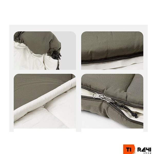 Спальный мешок Naturehike LD150 CNK2300SD016, темно-зеленый 6976023921773 фото