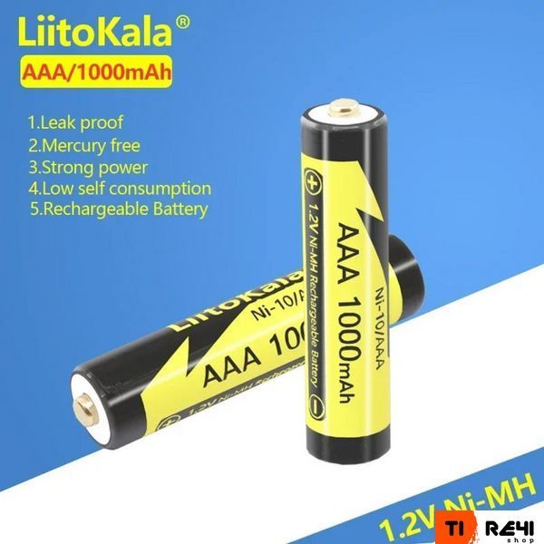 Аккумулятор LiitoKala Ni-10/AAA 1.2V AAA 1000mAh battery Ni-10/AAA фото
