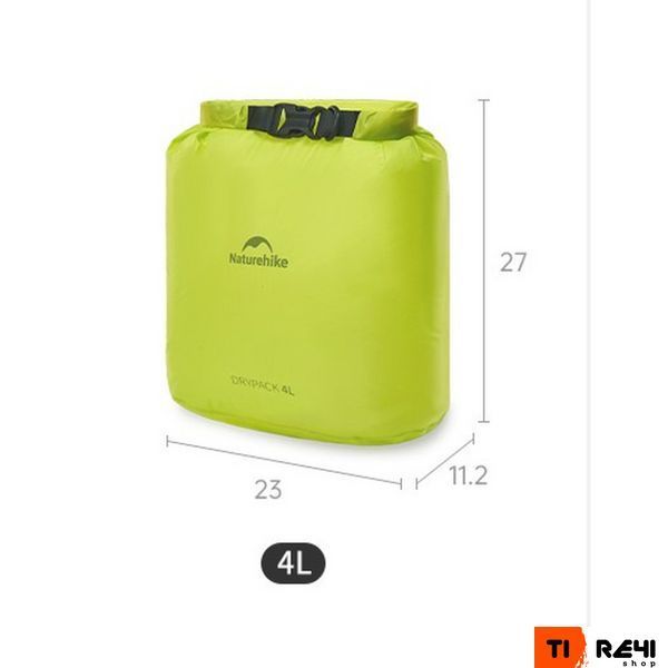 Гермомішок Naturehike CNK2550XB012, 8 л, білий 6977465868367 фото