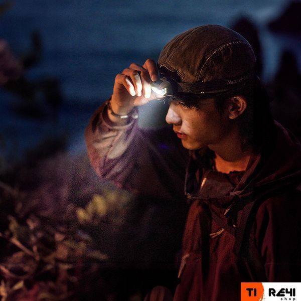 Фонарь налобный Naturehike CNK2300DQ020, хаки 6976023920554 фото