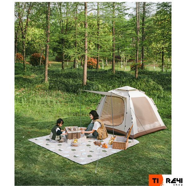 Тент для кемпінгу Naturehike CNK2450WS021, бежевий 6976023922664 фото