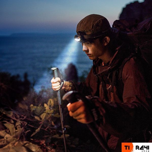 Фонарь налобный Naturehike CNK2300DQ020, хаки 6976023920554 фото