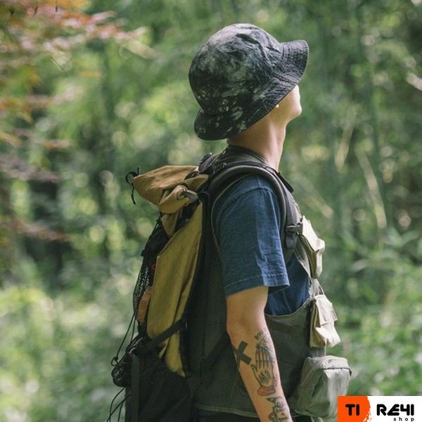 Панама туристична Naturehike NH21FS538, темно-синя 6927595777770 фото