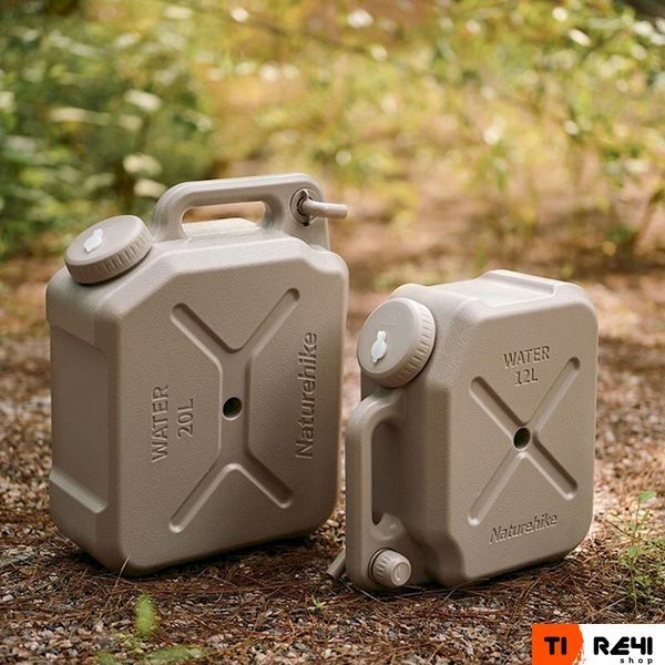 Канистра для воды Naturehike CNH22CJ018, 20 литров, коричневая 6927595753262 фото