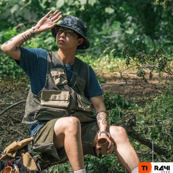 Панама туристична Naturehike NH21FS538, темно-синя 6927595777770 фото