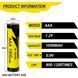 Аккумулятор LiitoKala Ni-10/AAA 1.2V AAA 1000mAh battery Ni-10/AAA фото 2