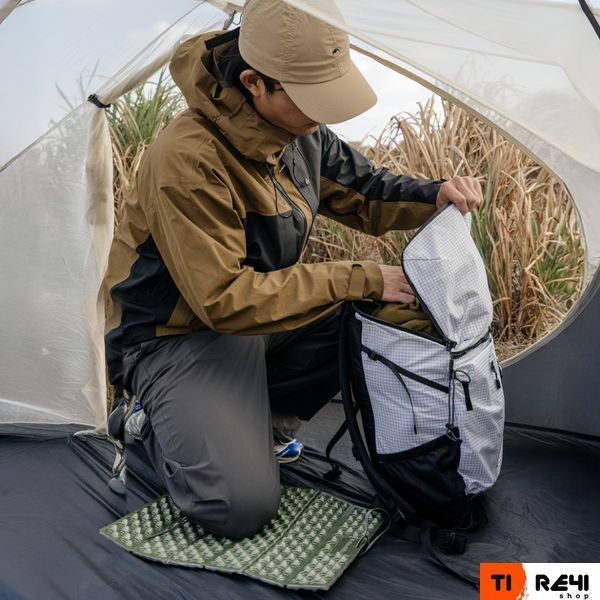 Сидушка туристическая складная XPE Naturehike CNK2650WS011, 18 мм, зеленая, для походов и кемпинга 6977465865519 фото