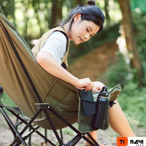 Стул складной Naturehike CNK2450JJ020, оливковый зеленый 6975641880080 фото