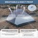 Палатка сверхлегкая трехместная с футпринтом Naturehike Cloud Up 3 UL NH18T030-T-T, 20D, темно-синяя 6927595783290 фото 7
