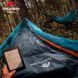 Спальний мішок Naturehike Y150L NH21MSD08, правий, сіро-блакитний 6975641888741 фото 4