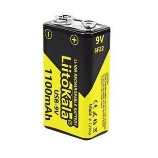 Акумулятор LiitoKala Lii-USB-9V type-C 1100mah Lii-USB-9V фото