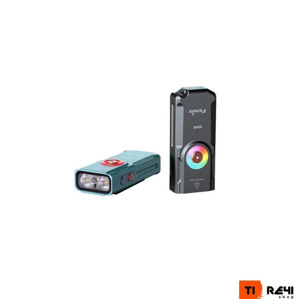 Фонарь наключной Fenix E06R бирюзовый E06R-TQ фото