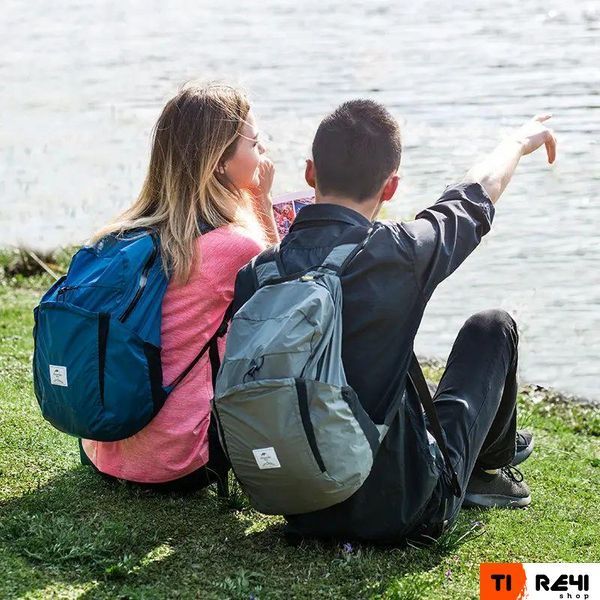 Рюкзак&nbsp;компактний Naturehike&nbsp;Ultralight NH17A017-B&nbsp;22&nbsp;л, блакитний 6927595725108 фото